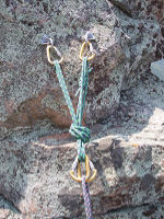 Bolted anchor point
