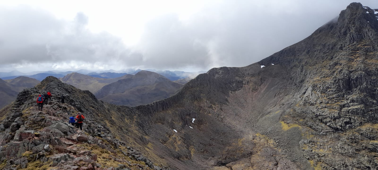 Carn Mor Dearg and Ben Nevis via the CMD arête