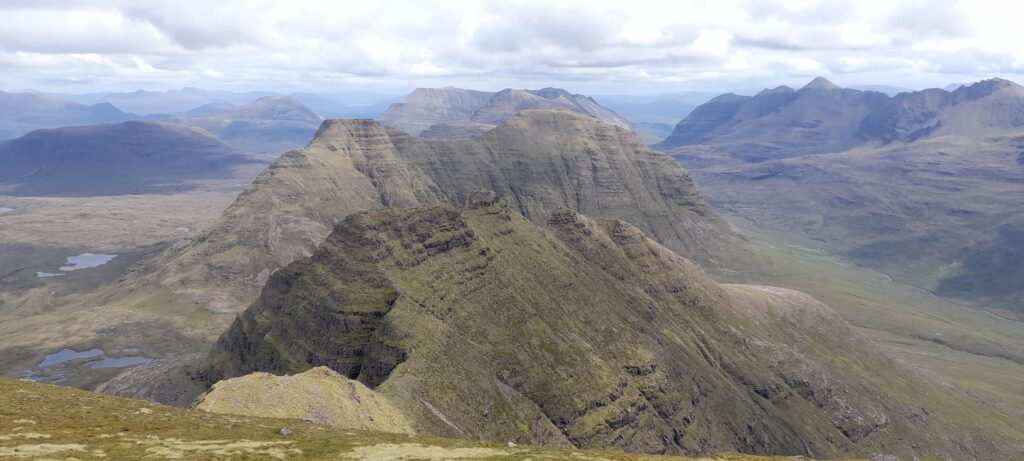 Torridon hills from Beinn Alligin